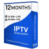 12 Month 3 Connection Subscription Apollo Group TV